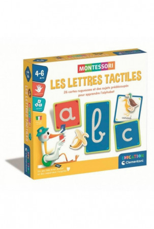 Edukacinis žaidimas Clementoni Les lettres tactiles (FR)