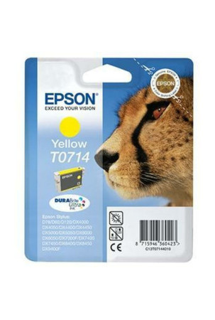 Originali rašalo kasetė Epson T0714 Geltona