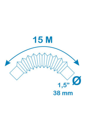 Žarna EDM Ø 3,8 cm 15 m