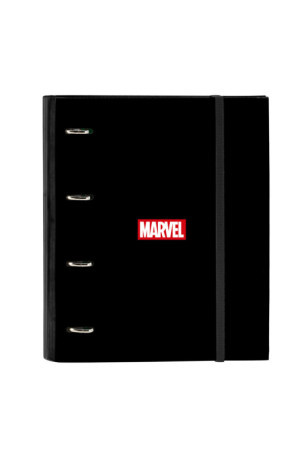 Žiedinis segtuvas Marvel Juoda (27 x 32 x 3.5 cm)