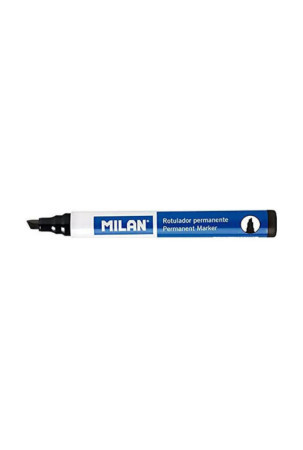 Nuolatinis žymeklis Milan 12 vnt. Juoda PVC