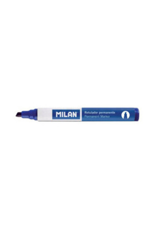 Nuolatinis žymeklis Milan Mėlyna PVC 12 vnt. (Ø 4 mm)