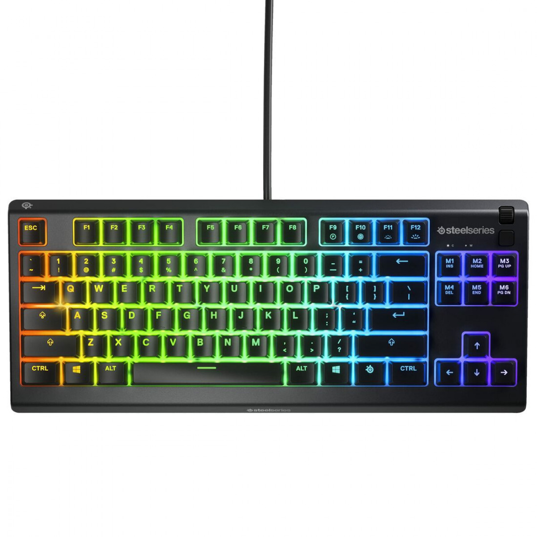 Žaidimų klaviatūra SteelSeries APEX 3 TKL Ispaniška Qwerty