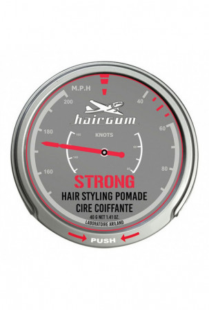 Stiprios fiksacijos vaškas Hairgum Strong Tepalas 40 g