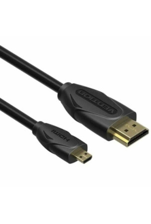 HDMI kabelis Vention VAA-D03-B100 1 m Juoda