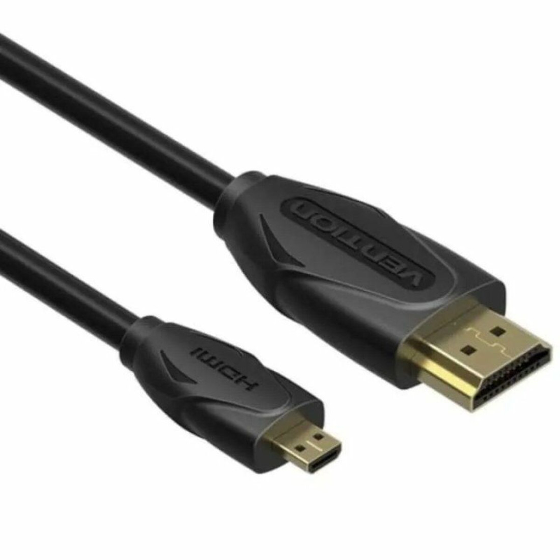 HDMI kabelis Vention VAA-D03-B100 1 m Juoda