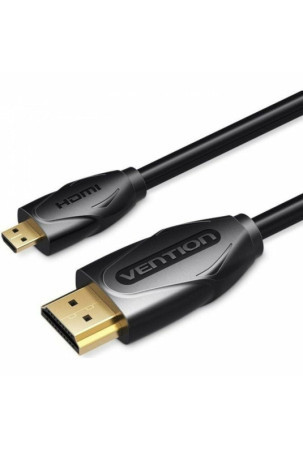 HDMI kabelis Vention VAA-D03-B100 1 m Juoda