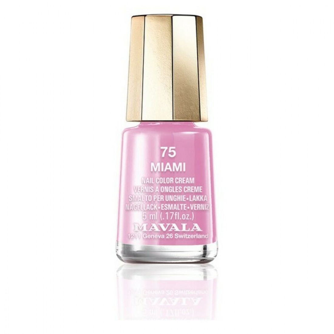 Nagų lakas Nail Color Cream Mavala 75-miami (5 ml)