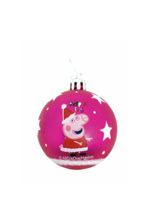 Eglutės rutuliukas Peppa Pig Cosy corner Fuksija 6 vnt. Plastmasinis (Ø 8 cm)