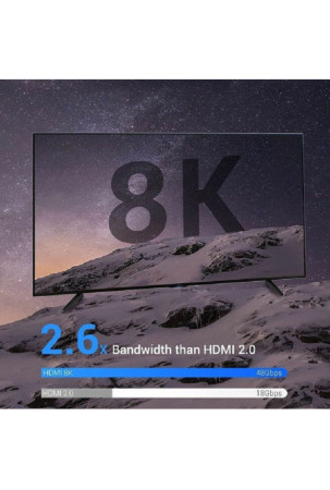 HDMI kabelis Vention ALGLG 1,5 m Mėlyna