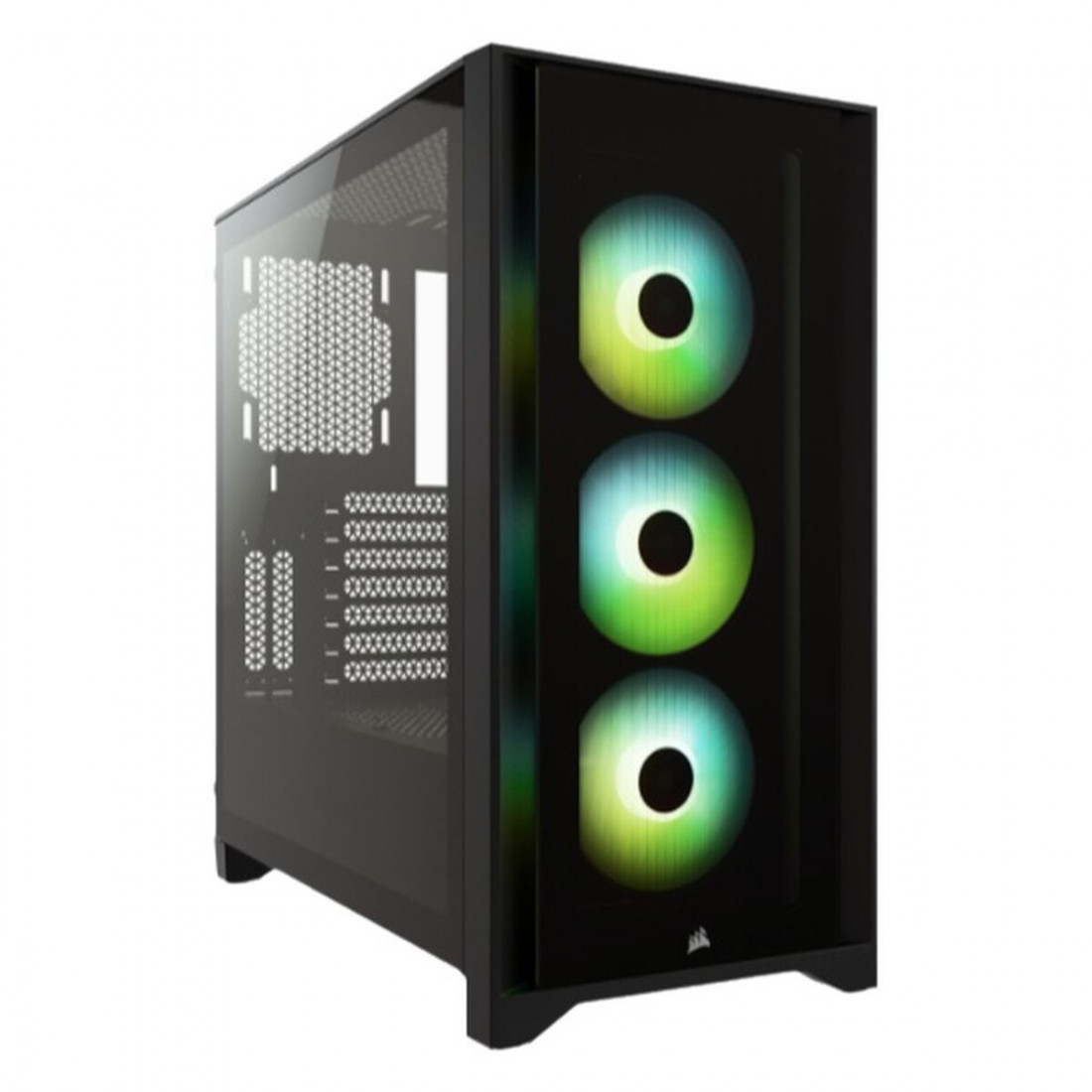 ATX pusiau bokšto tipo korpusas Corsair iCUE 4000X RGB Juoda