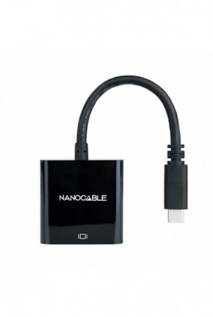 USB-C – HDMI adapteris NANOCABLE 10.16.4102-BK Juoda 4K Ultra HD (1 vnt.)