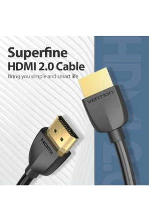 HDMI kabelis Vention AAIBF 1 m Juoda