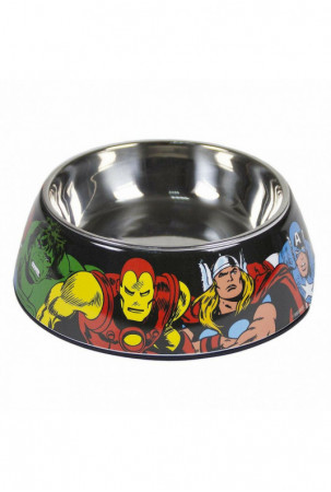 Šunų maisto indas Marvel Melaminas 180 ml Raudona Metalinis