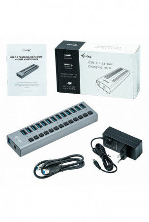 USB šakotuvas i-Tec U3CHARGEHUB13  60W