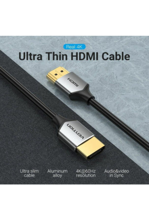 HDMI kabelis Vention ALEHD 50 cm