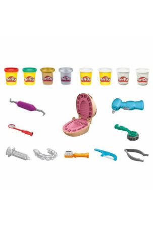 Žaidimas iš plastilino Play-Doh F1259 8 botes Dentista