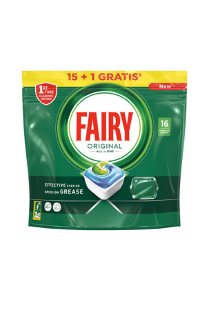 Indaplovės tabletės Fairy Original 16 Kapsulės