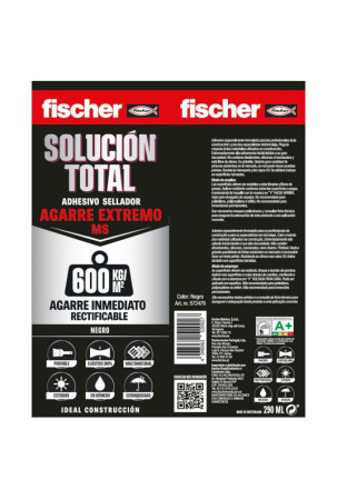 Sandariklis / klijai Fischer Solución Total 572475 Balta 290 ml Ypač stiprus