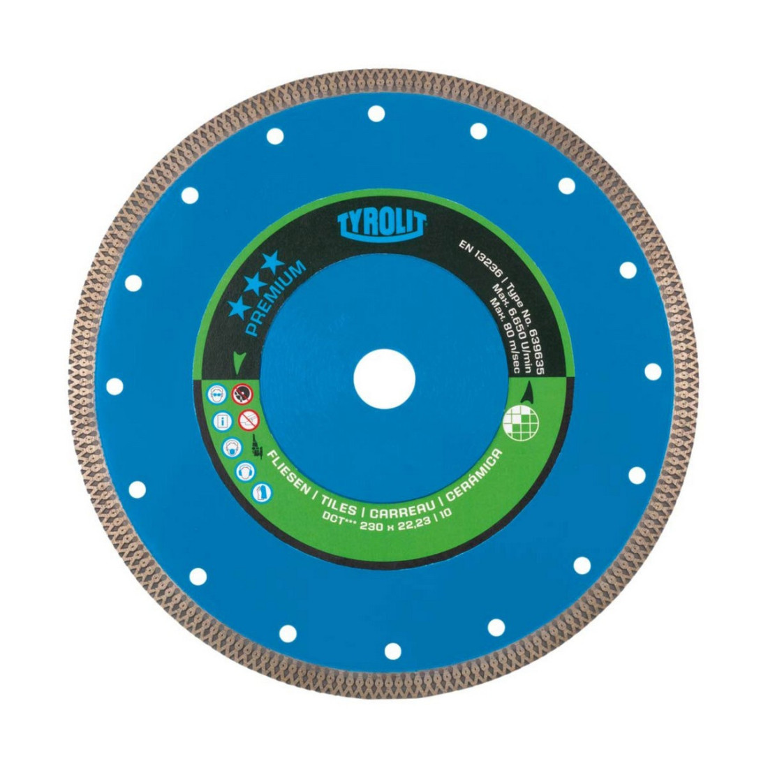 Pjovimo diskas Tyrolit Ø125 x 1,2 x 22,23 mm