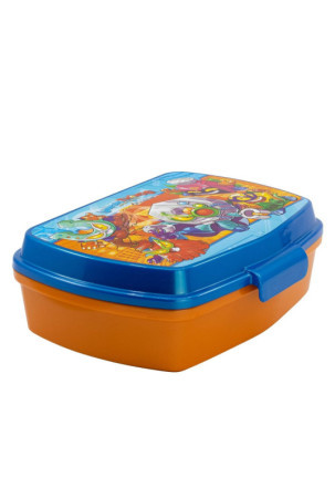 Sumuštinių dėžutė SuperThings Kazoom kids Mėlyna Oranžinė Plastmasinis (17 x 5.6 x 13.3 cm)