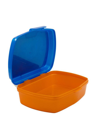 Sumuštinių dėžutė SuperThings Kazoom kids Mėlyna Oranžinė Plastmasinis (17 x 5.6 x 13.3 cm)