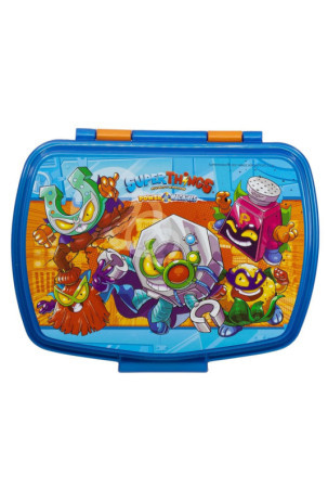 Sumuštinių dėžutė SuperThings Kazoom kids Mėlyna Oranžinė Plastmasinis (17 x 5.6 x 13.3 cm)