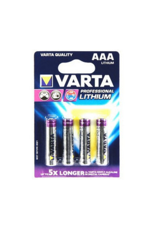 Baterijos Varta Ultra Lithium (4 Dalys)