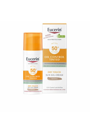 Kremas nuo saulės Eucerin Dry Touch Medium SPF 50+ (50 ml)