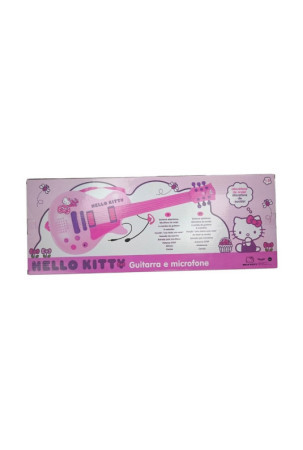 Kūdikių gitara Hello Kitty Elektronika Mikrofonas Rožinė