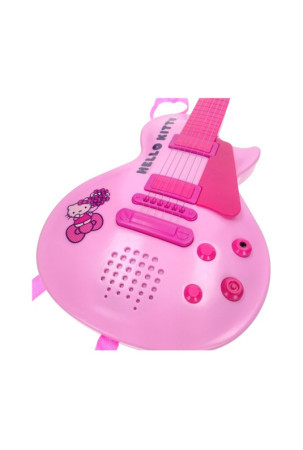 Kūdikių gitara Hello Kitty Elektronika Mikrofonas Rožinė