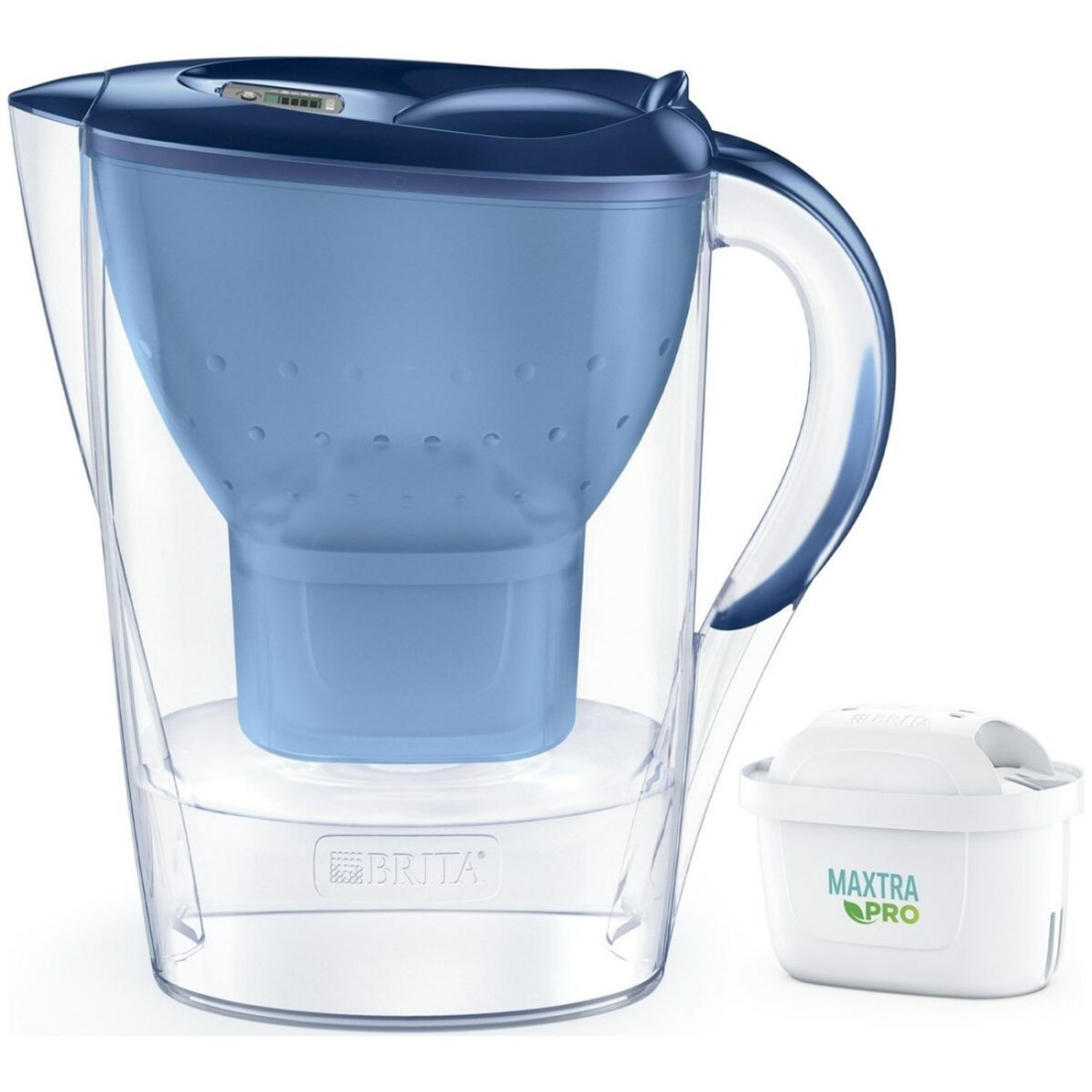 Puodelis-filtras Brita Marella +1 Maxtra Pro PP Mėlyna polipropileno 2,4 L 150 l