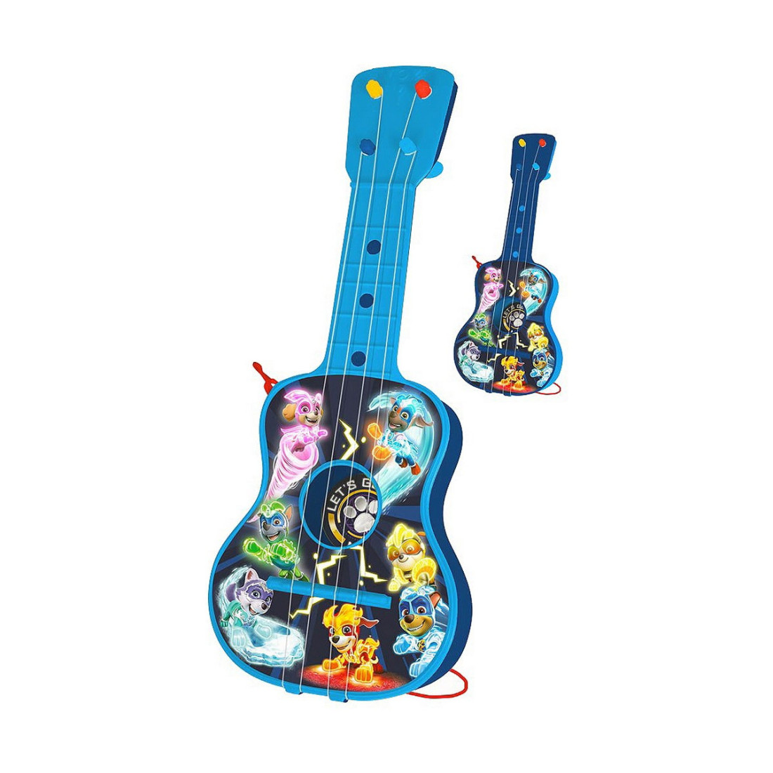 Kūdikių gitara The Paw Patrol  4 Virvės