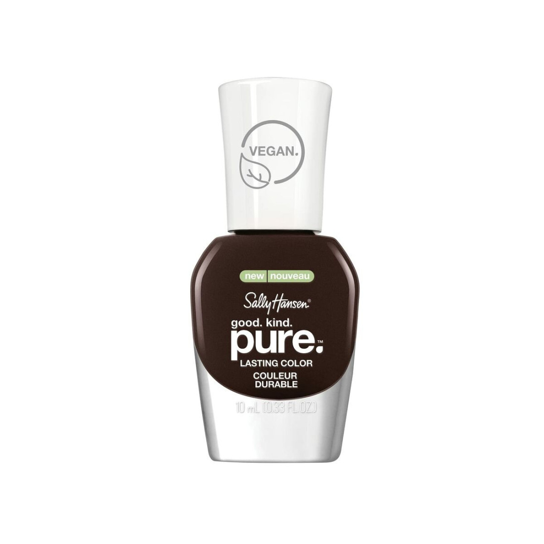 nagų lakas Sally Hansen Good.Kind.Pure 151-warm cacao (10 ml)