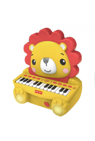 Žaislinis pianinas Fisher Price Elektrinis fortepijonas Liūtas (3 vnt.)