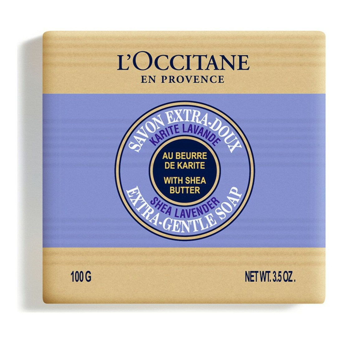 Natūralus muilas L´occitane Karité Levandos Shi 100 g