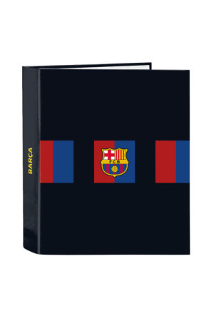 Žiedinis segtuvas F.C. Barcelona Kaštoninė Tamsiai mėlyna A4 (27 x 33 x 6 cm)