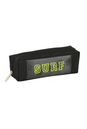 Mokyklinis dėklas Safta Surf Juoda (21 x 8 x 8 cm)